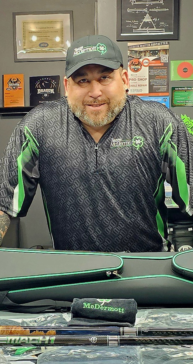 Brian Pauley-McDermott Cue Ambassador
